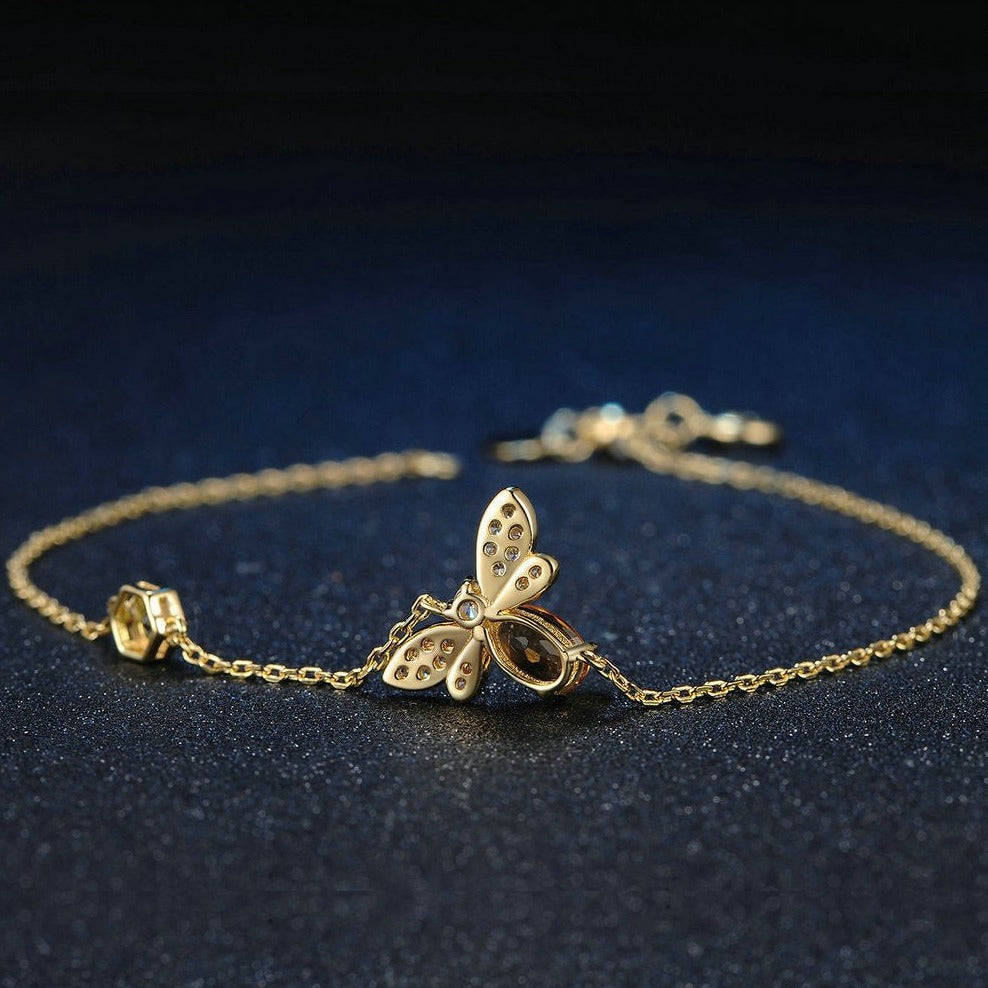 Dainty Bee Bracelet - Norah's Place