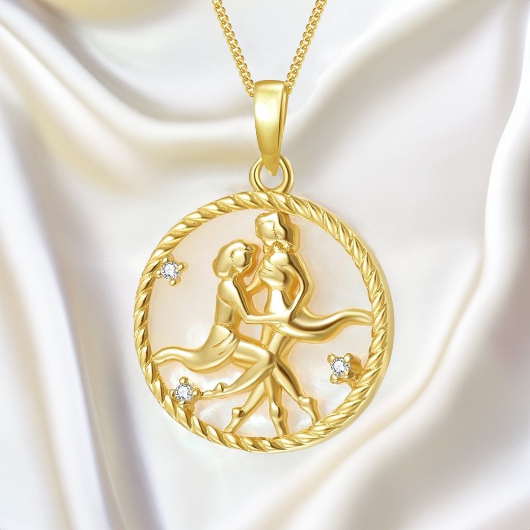 Gold Zodiac Pendant Necklace - Norah's Place