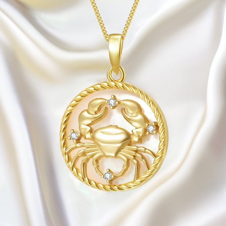 Gold Zodiac Pendant Necklace - Norah's Place