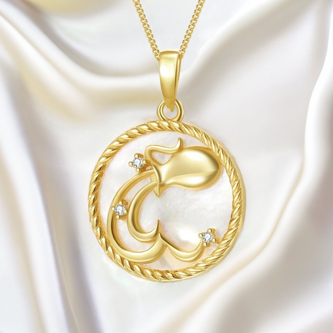 Gold Zodiac Pendant Necklace - Norah's Place