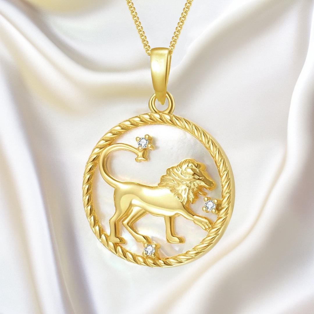 Gold Zodiac Pendant Necklace - Norah's Place