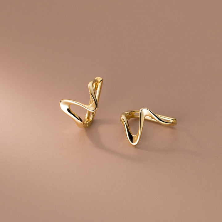 LuxeArc Gold Earrings - Norah's Place