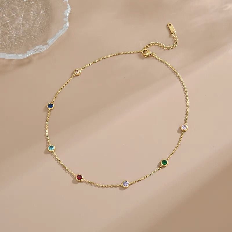 Rainbow Gem Bracelet - Norah's Place