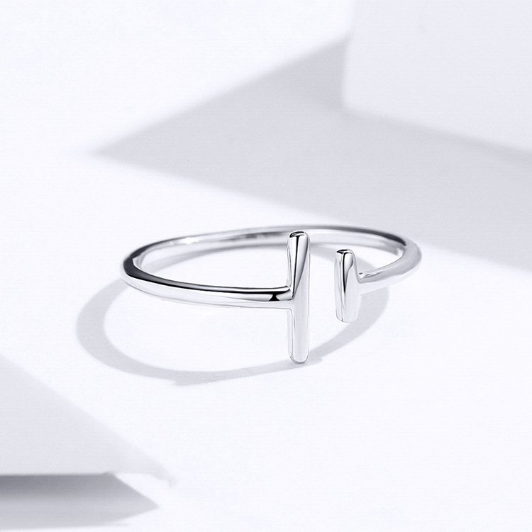 Silver Parallel Line Ring - Norah's Place